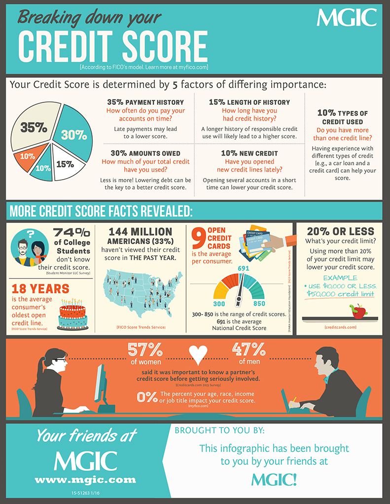 How is the Credit Score calculated?